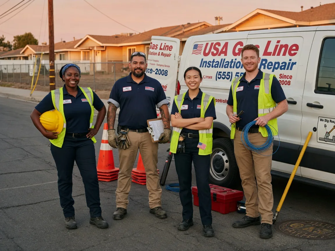 Gas Line Installation company in Canova, SD
